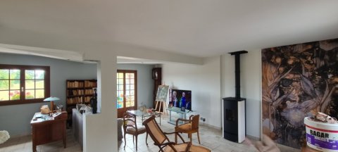 Rénovation d'un salon à Montillières-sur-Orne